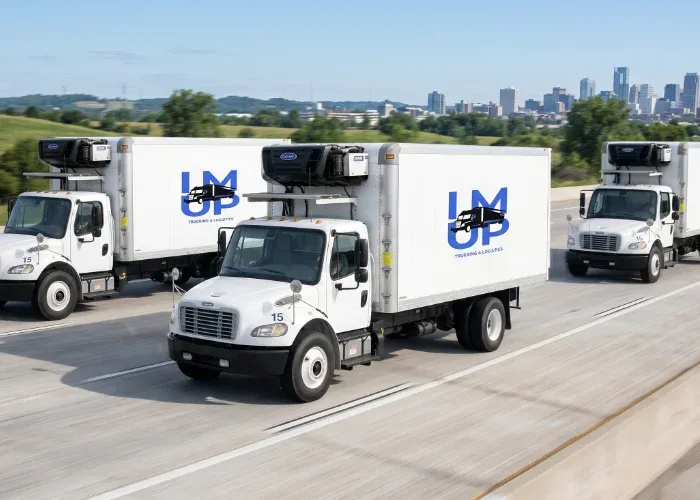 IM UP Trucking high-volume final mile logistics