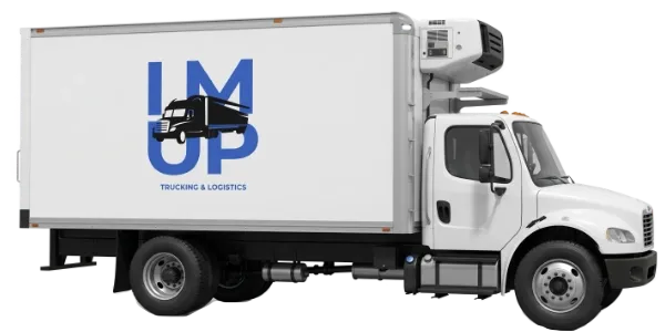 IM UP Trucking — refrigerated freight truck
